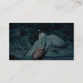 Peregrine Falcon Visitekaartje (Achterkant)