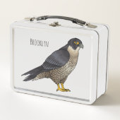 Peregrine falcon-vogelschilderij cartoon (Voorkant)