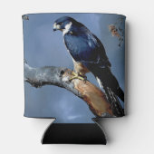 Peregrine Falcon Wildlife Art Blikjeskoeler (Achterkant)