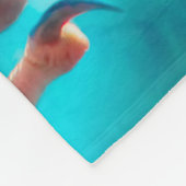 Peregrine Falcon WINGS (MERCURY) Fleece Deken (Hoek)