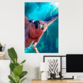 Peregrine Falcon WINGS (MERCURY) Poster (Thuiskantoor)