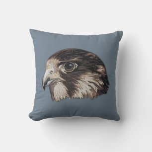 Peregrine Faux Embroidery Kussen