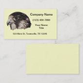 Peregrine Faux Embroidery Visitekaartje (Voorkant / Achterkant)