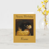 Peregrine Valk Kaart (Gele Bloem)