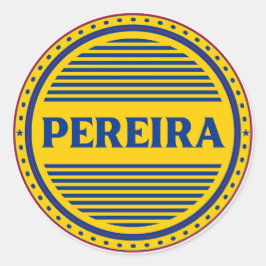 Pereira City Pride Embleem – Colombiaanse identite Ronde Sticker