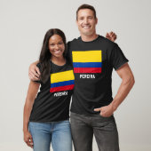Pereira Colombia Vlag Emblem Escudo Bandera Crest T-shirt (Unisex)