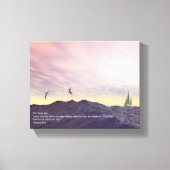 Perek Shira - De Zeeen Canvas Afdruk (Voorkant)