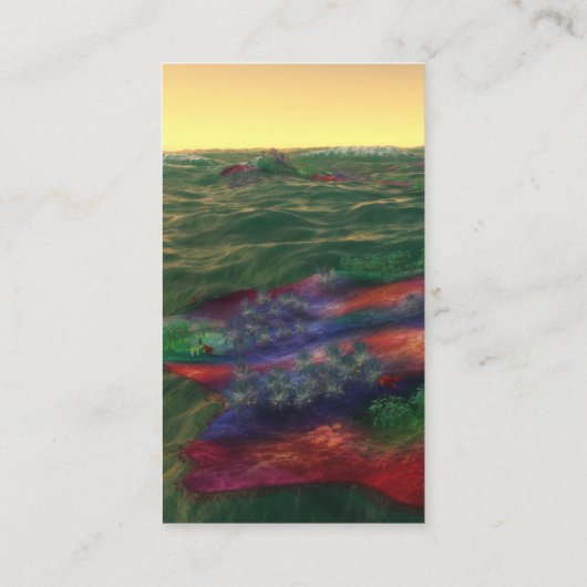 Perelandra Bladwijzer Visitekaartje (Achterkant)