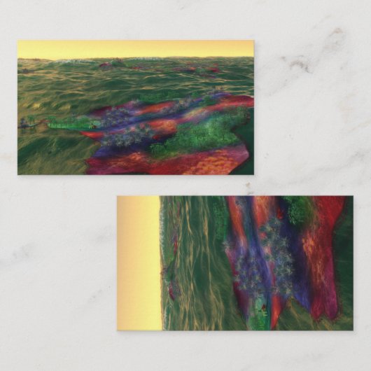 Perelandra Bladwijzer Visitekaartje (Voorkant / Achterkant)