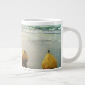 Peren2 dag uit bij het strand. grote koffiekop (Rechts)