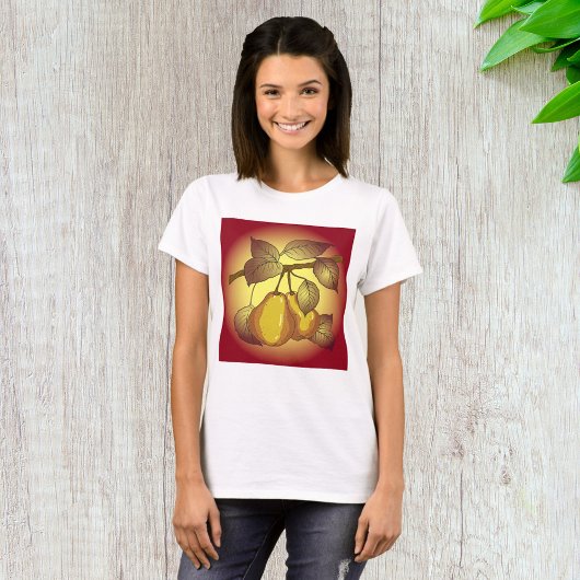 Peren Aan Een Boom T-shirt