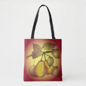 Peren Aan Een Boom Tote Bag (Voorkant)