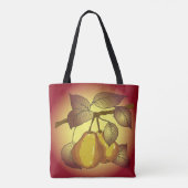 Peren Aan Een Boom Tote Bag (Achterkant)