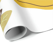 Peren achtergrond. Hand getrokken overlappende ach Cadeaupapier (Rol Hoek)