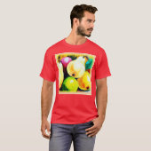 'Peren-boom': een statisch ontwerp. Bestel nu T-shirt (Voorkant volledig)