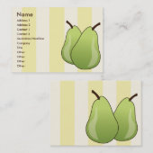 Peren - Chubby Visitekaartje (Voorkant / Achterkant)