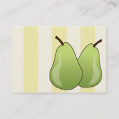 Peren - Chubby Visitekaartje (Achterkant)