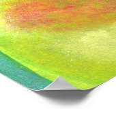 Peren die van het Schilderen van de Boom hangen Poster (Hoek)