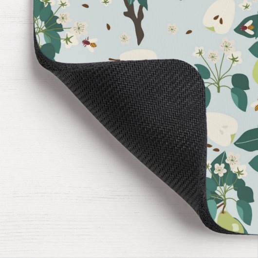 Peren en bijen in een bloementuin Keuken Muismat (Hoek)