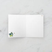 Peren en bijen in een botanische bloementuin kaart (Binnen)