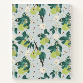 Peren en bijen in een botanische bloementuin recep notitieboek (Achterkant)