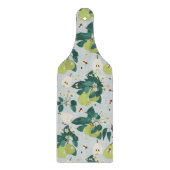 Peren en bijen in een botanische bloementuin snijplank (Voorkant)