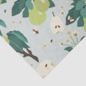 Peren en bijen in een botanische bloementuin tissuepapier (Detail)