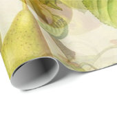 Peren en bladeren cadeaupapier (Rol Hoek)