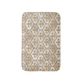 Peren en goud, van de variëteit "Fleur-de-lis" Badmat (Voorkant Verticaal)