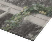 Peren en Hitksplaat in zwarte en witte Natuur Snijplank (Hoek)