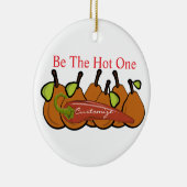 Peren enhete chili Thunder_Cove Keramisch Ornament (Rechts)