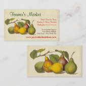   Peren Farmer's Market, groenteboer Visitekaartje (Voorkant / Achterkant)