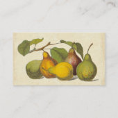   Peren Farmer's Market, groenteboer Visitekaartje (Achterkant)