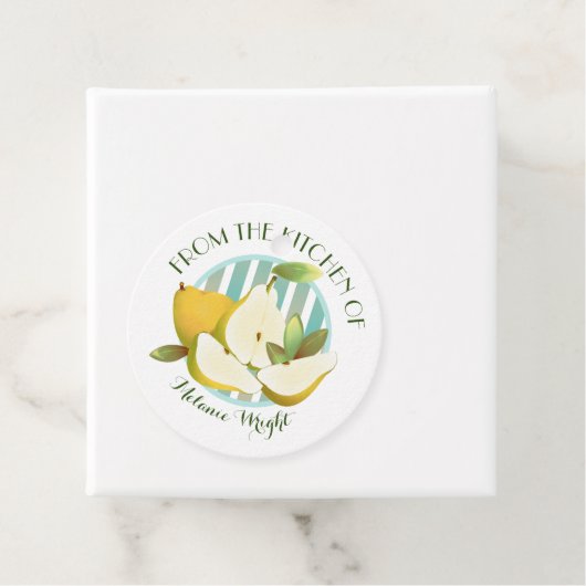 Peren Fruit Bedankjes Labels (In situ)