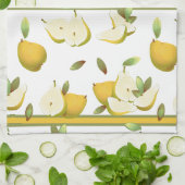 Peren Fruit Botanisch Theedoek (Gevouwen)