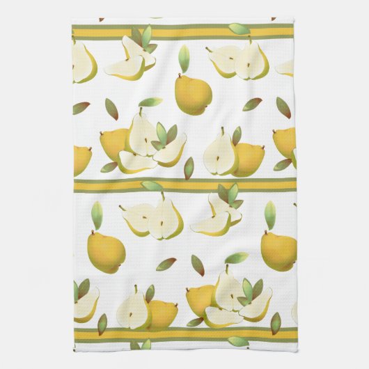 Peren Fruit Botanisch Theedoek (Verticaal)