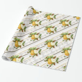 Peren Fruit Cadeaupapier (Uitgerold)