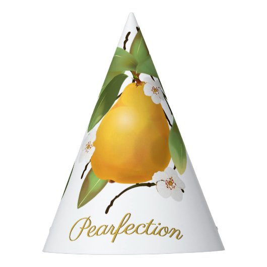 Peren Fruit | Cocktail Feesthoedjes (Voorkant)