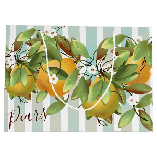 Peren Fruit Groot Cadeauzakje (Achterkant)