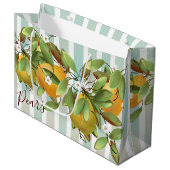 Peren Fruit Groot Cadeauzakje (Voorkant Gekanteld)