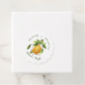 Peren fruit inblikken cadeau bedankjes labels (In situ)