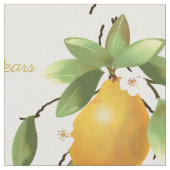 Peren Fruit Stof (Close Up)