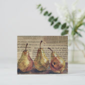 Peren Gemengde Collage Briefkaart (Staand voorkant)