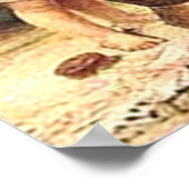 Peren Kinder zeep washond Poster (Hoek)