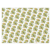 Peren met bloemen tafelkleed (Voorkant (Horizontaal))