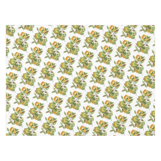 Peren met bloemen tafelkleed (Voorkant (Horizontaal))