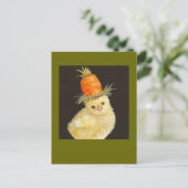 peren met een briefkaart met hoge wortel (Staand voorkant)