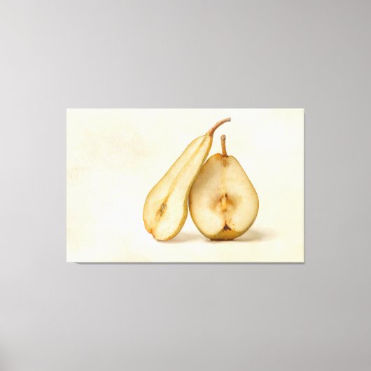 Peren - Mijn lieve en perfecte halve Canvas Afdruk (Voorkant)