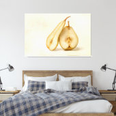 Peren - Mijn lieve en perfecte halve Canvas Afdruk (Insitu (Slaapkamer))