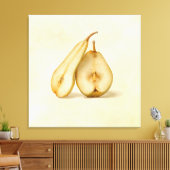 Peren - Mijn zoete en perfecte helft Canvas Afdruk (Insitu (Woonkamer))
